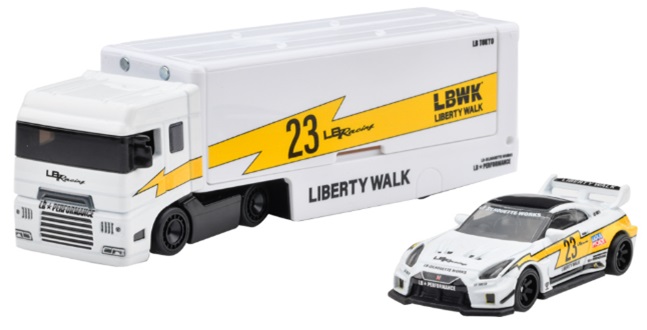 画像: 2023 TEAM TRANSPORT 【LB-シルエット GT 日産 35GT-RR VER.2】WHITE/RR （予約不可）