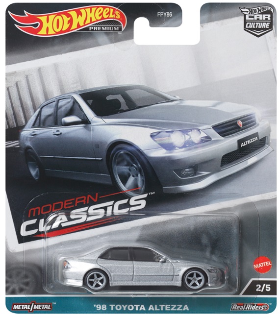 画像: 2023 HW CAR CULTURE "モダン・クラシックス" 【'98 トヨタ アルテッツァ】SILVER/RR