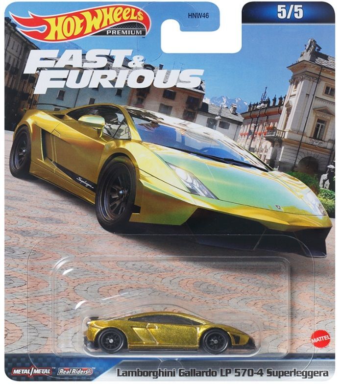 画像: 2023 HW FAST & FURIOUS (ワイルド・スピード) 【ランボルギーニ・ガヤルド LP 570-4 スーパーレッジェーラ】GOLD/RR