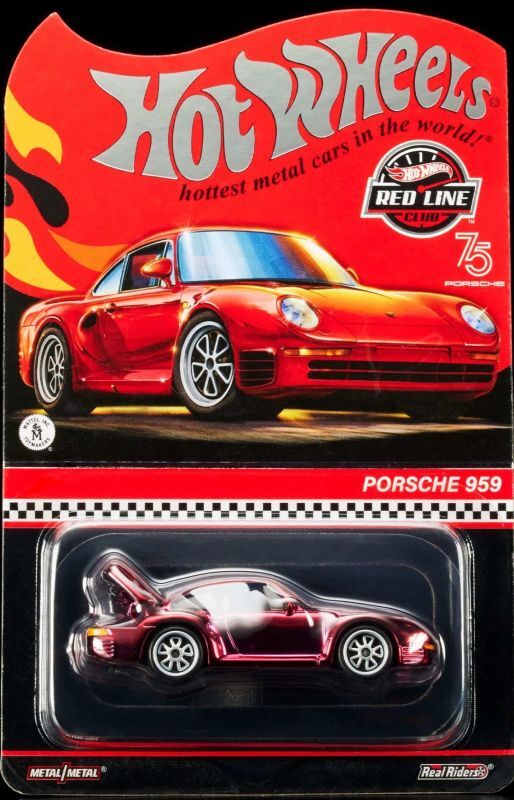 2023 RLC EXCLUSIVE【1986 PORSCHE 959(リア開閉タイプ)】MET.RED/RR