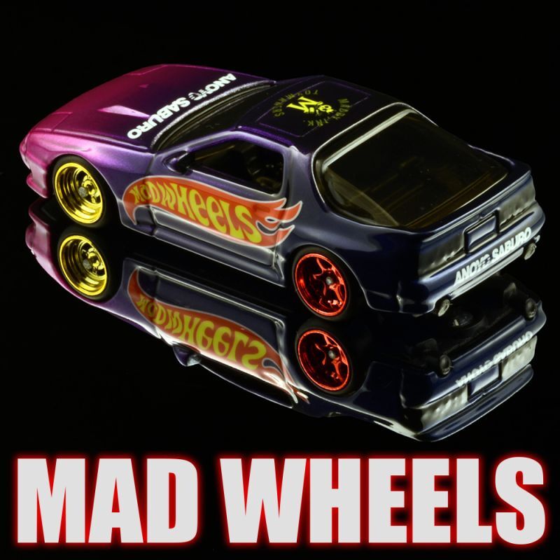 画像: 【予約】PRE-ORDER - MAD WHEELS (マッドホイール） 【Mad Wheels Racing MAZDA RX-7 (FC35) (カスタム完成品）】PURPLE-NAVY/RR (送料サービス適用外) (10月下旬入荷予定)