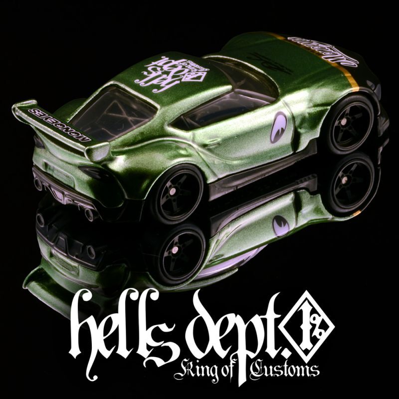 画像: 【予約】PRE-ORDER - HELLS DEPT 2023 - DOUBLE LOSER[S] 【MONOEYES TOYOTA SUPRA (カスタム完成品）】GREEN/RR （送料サービス適用外）(10月下旬入荷予定)