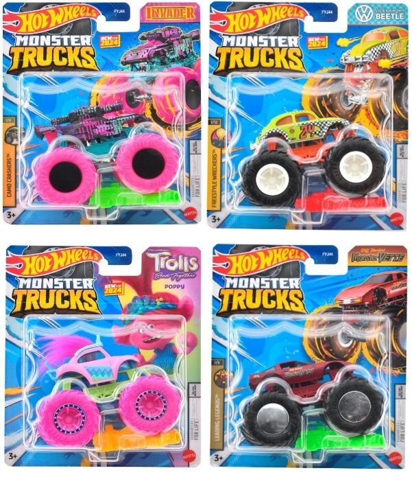 画像: 【仮予約】PRE-ORDER - 2024 HW MONSTER TRUCKS! 【Aアソート (8個入り）】(12月上旬入荷予定）