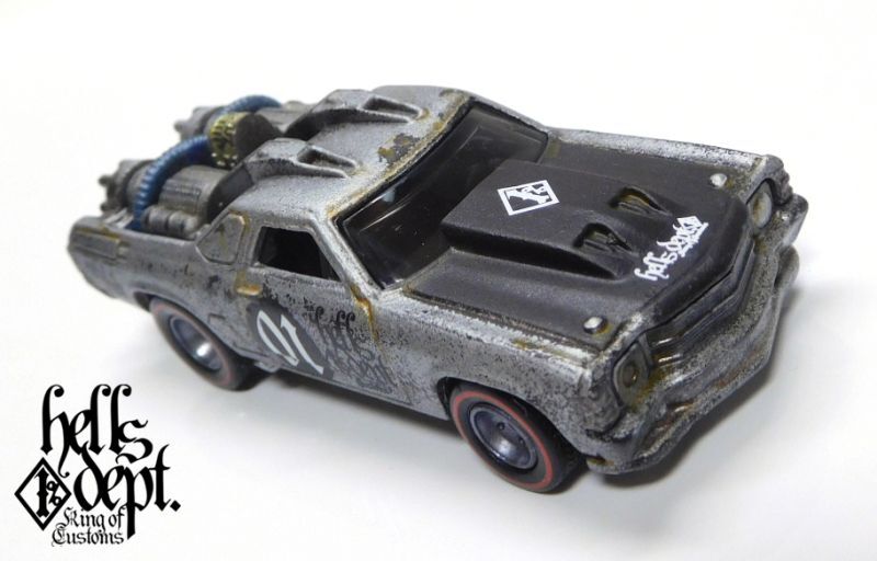 画像: HELLS DEPT 2022 - カツヌマ製作所 【CUSTOM '71 EL CAMINO(カスタム完成品）】SILVER RUST/RR （送料サービス適用外）