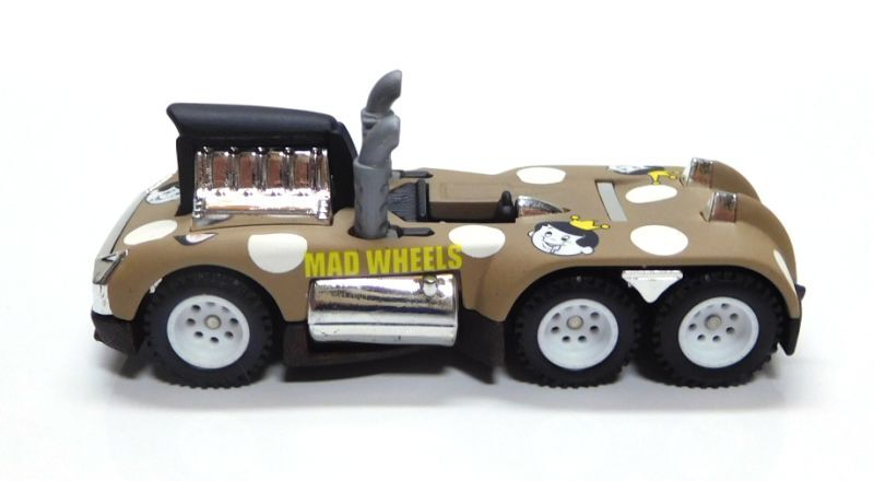 画像: MAD WHEELS (マッドホイール） 【SEMI-PSYCHO (カスタム完成品）】TAN-WHITE DOT/RR（送料サービス適用外） 