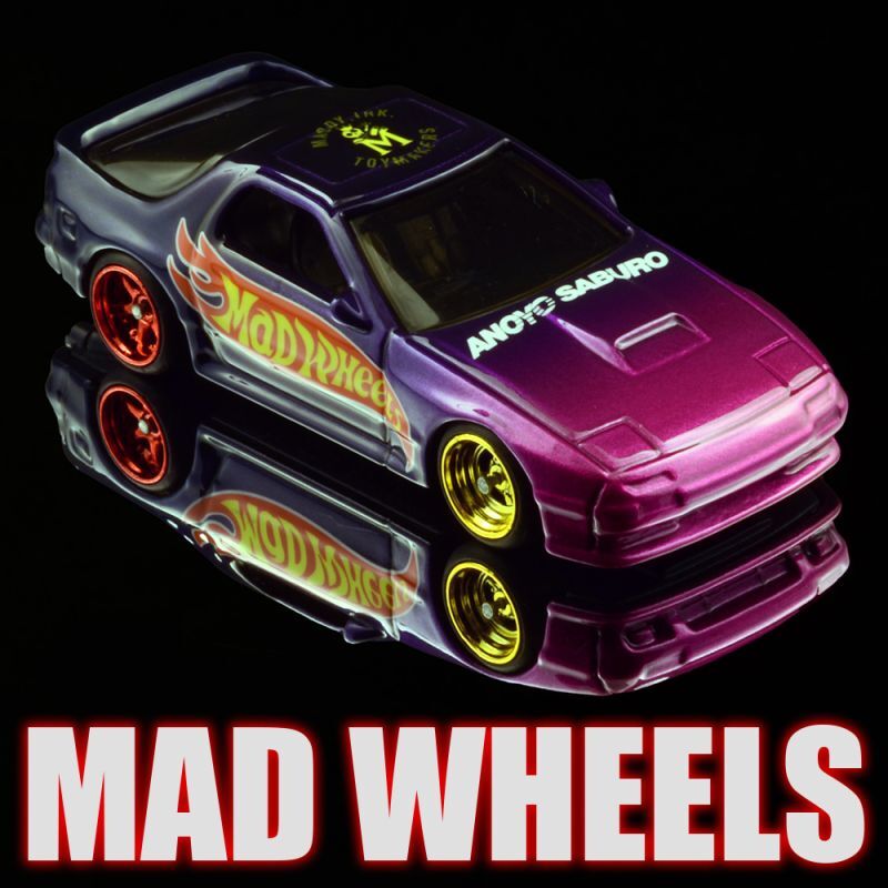 画像: 【予約】PRE-ORDER - MAD WHEELS (マッドホイール） 【Mad Wheels Racing MAZDA RX-7 (FC35) (カスタム完成品）】PURPLE-NAVY/RR (送料サービス適用外) (10月下旬入荷予定)