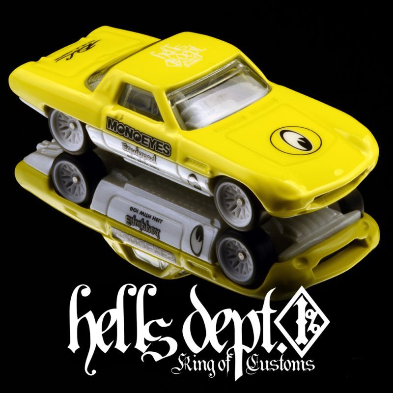 画像: 【予約】PRE-ORDER - HELLS DEPT 2023 - DOUBLE LOSER[S] 【MONOEYES MAZDA COSMO (カスタム完成品）】YELLOW/RR （送料サービス適用外）(10月下旬入荷予定)