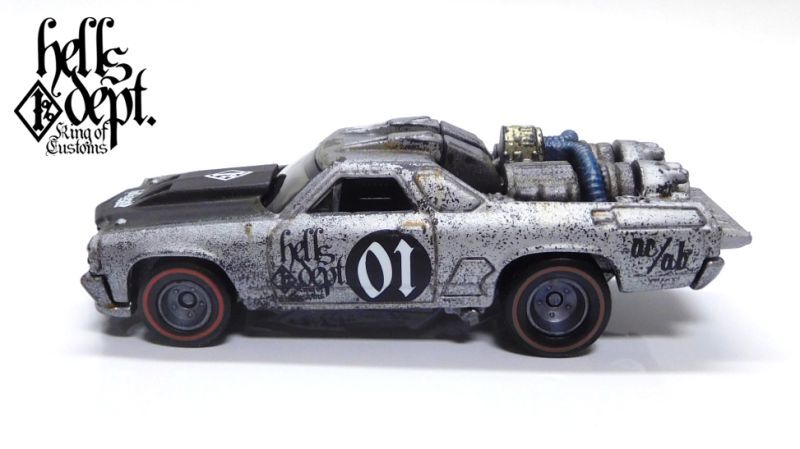 画像: HELLS DEPT 2022 - カツヌマ製作所 【CUSTOM '71 EL CAMINO(カスタム完成品）】SILVER RUST/RR （送料サービス適用外）