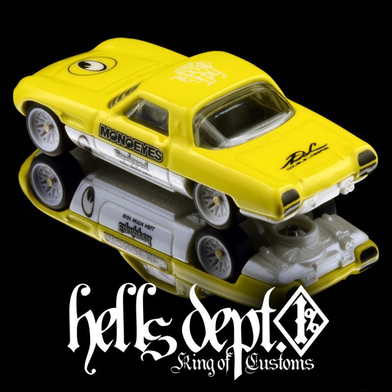 画像: 【予約】PRE-ORDER - HELLS DEPT 2023 - DOUBLE LOSER[S] 【MONOEYES MAZDA COSMO (カスタム完成品）】YELLOW/RR （送料サービス適用外）(10月下旬入荷予定)