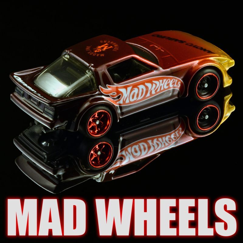 画像: 【予約】PRE-ORDER - MAD WHEELS (マッドホイール） 【Mad Wheels Racing MAZDA RX-7 (SA22) (カスタム完成品）】YELLOW-ORANGE/RR (送料サービス適用外) (10月下旬入荷予定)