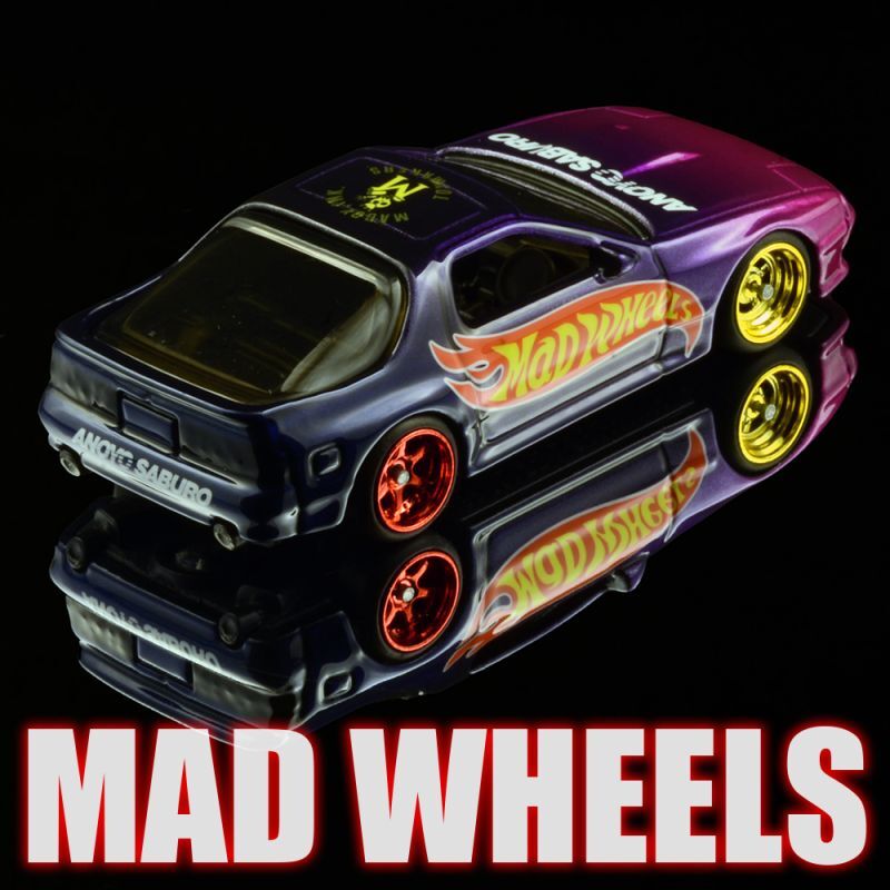 画像: 【予約】PRE-ORDER - MAD WHEELS (マッドホイール） 【Mad Wheels Racing MAZDA RX-7 (FC35) (カスタム完成品）】PURPLE-NAVY/RR (送料サービス適用外) (10月下旬入荷予定)