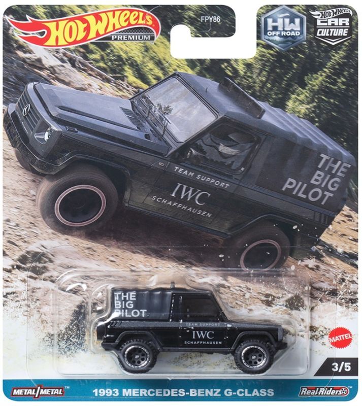 画像: 【仮予約】PRE-ORDER - 2023 HW CAR CULTURE "オフ・ロード" 【1993 メルセデス・ベンツ G-クラス】BLACK/RR (12月下旬入荷予定)