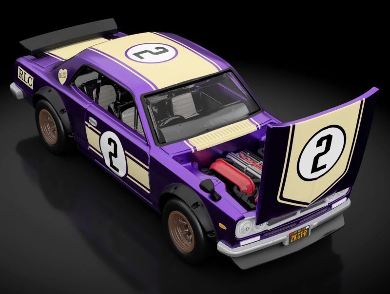 画像: 【仮予約】PRE-ORDER - 2023 RLC sELECTIONs 【1972 NISSAN SKYLINE H/T 2000GT-R】  SPEC.DK.PURPLE/RR(2024年11月頃入荷予定）