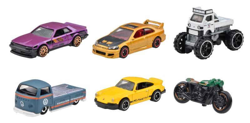 画像: 【仮予約】PRE-ORDER - 【 HOT WHEELS ベーシック 6種セット(国内流通版/裏面日本語)】(2024年2月初旬入荷予定）