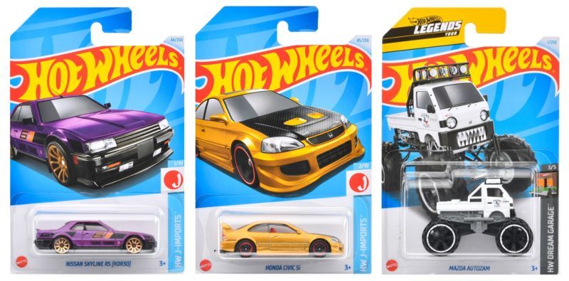 画像: 【仮予約】PRE-ORDER - 【 HOT WHEELS ベーシック 6種セット(国内流通版/裏面日本語)】(2024年2月初旬入荷予定）