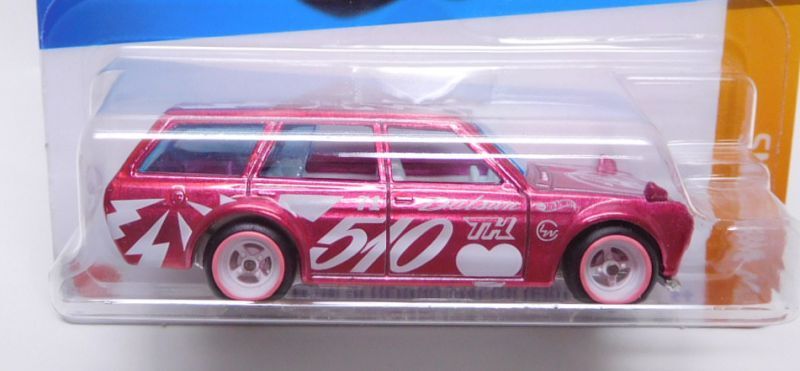 画像: 2023 SUPER TREASURE HUNTS【DATSUN BLUEBIRD WAGON [510]】SPEC.PINK/RR (予約不可)