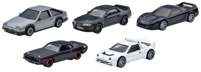 画像: 【仮予約】PRE-ORDER - 2024 HW FAST & FURIOUS (ワイルド・スピード) 【Aアソート5種セット】 トヨタ AE86 スプリンタートレノ/日産 スカイライン GT-R (BNR32)/2003 ホンダ NSX-R/1970 プリマス AAR クーダ/フォード RS200(2024年2月下旬入荷予定）