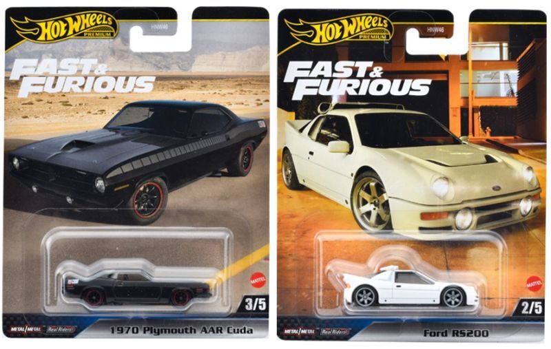 画像: 【仮予約】PRE-ORDER - 2024 HW FAST & FURIOUS (ワイルド・スピード) 【Aアソート5種セット】 トヨタ AE86 スプリンタートレノ/日産 スカイライン GT-R (BNR32)/2003 ホンダ NSX-R/1970 プリマス AAR クーダ/フォード RS200(2024年2月下旬入荷予定）