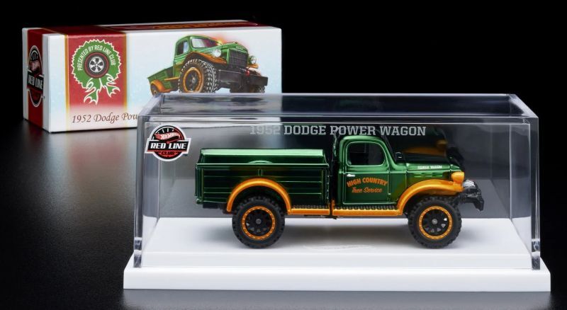 画像: 2023 RLC EXCLUSIVE "HOLIDAY CAR"【1952 DODGE POWER -WAGON(回転ギミックあり)】SPEC.GREEN/RR（予約不可）