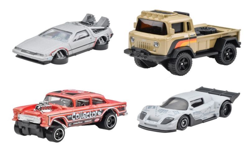 画像: 【仮予約】PRE-ORDER - 【 HOT WHEELS ベーシック 4種セット(国内流通版/裏面日本語)】(2024年3月初旬入荷予定）