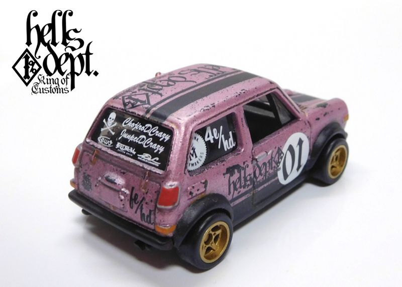 画像: HELLS DEPT 2024 - カツヌマ製作所 【'70 HONDA N600 CUSTOM (カスタム完成品）】RUST PINK/RR （送料サービス適用外）