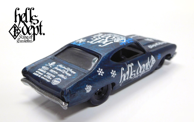 画像: HELLS DEPT 2024 - カツヌマ製作所 【'69 CHEVELLE SS 396 (カスタム完成品）】BLUE-BLACK/RR （送料サービス適用外）