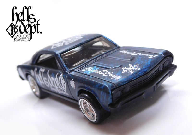 画像: HELLS DEPT 2024 - カツヌマ製作所 【'67 CHEVELLE SS 396 (カスタム完成品）】BLUE-BLACK/RR （送料サービス適用外）