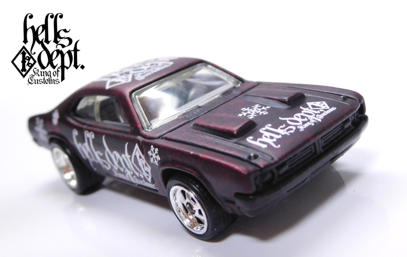 画像: HELLS DEPT 2024 - カツヌマ製作所 【'71 DODGE DEMON (カスタム完成品）】RED-BLACK/RR （送料サービス適用外）