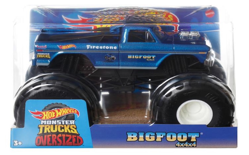 画像: 2024 HW MONSTER TRUCKS! 1/24サイズ【ビッグサイズ　ビッグフット】(2024年3月上旬入荷予定）