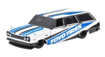 画像: 【US版】2023 POP CULTURE  "SPEED SHOP"  【'69 NISSAN SKYLINE VAN】WHITE/RR (TOYO TIRES)