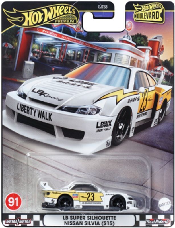 画像: 【仮予約】PRE-ORDER - 2024 HW BOULEVARD 【LBスーパーシルエット 日産シルビア (S15)】WHITE/RR(2024年3月下旬入荷予定）(ショートした場合は先着順となります）