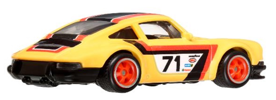 画像: 【仮予約】PRE-ORDER - 2024 HW CAR CULTURE "エキゾチック・エンヴィー" 【’71ポルシェ911】YELLOW/RR (2024年6月下旬に発売延期)