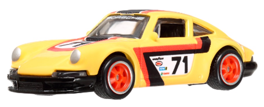 画像: 【仮予約】PRE-ORDER - 2024 HW CAR CULTURE "エキゾチック・エンヴィー" 【’71ポルシェ911】YELLOW/RR (2024年6月下旬に発売延期)