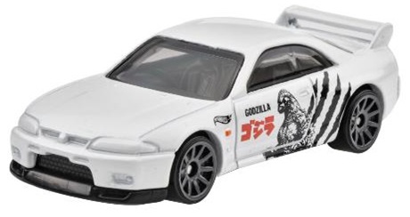 画像: 【日産 スカイライン GT-R (BCNR33)(GODZILLA) (国内流通版/裏面日本語)】WHITE