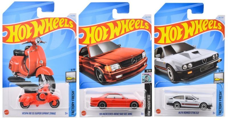 画像: 【仮予約】PRE-ORDER - 【 HOT WHEELS ベーシック 7種セット(国内流通版/裏面日本語)】(2024年4月初旬入荷予定）