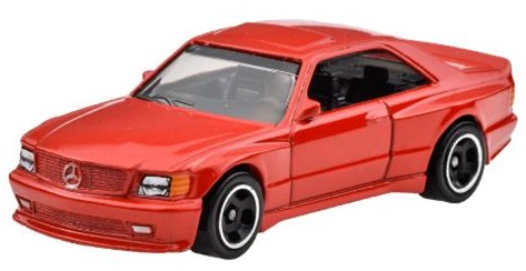 画像: 【'89 メルセデス・ベンツ 560 SEC AMG (国内流通版/裏面日本語)】RED