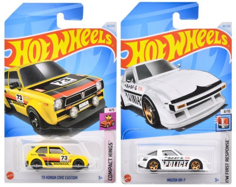 画像: 【仮予約】PRE-ORDER - 【 HOT WHEELS ベーシック 日本車4種セット(国内流通版/裏面日本語)】(2024年4月初旬入荷予定）