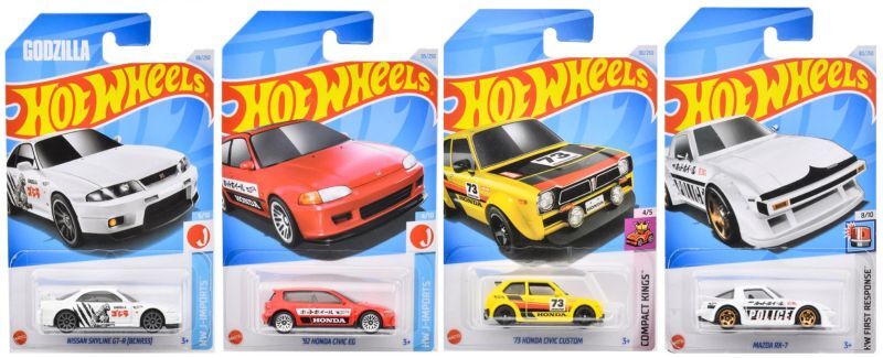 画像: 【仮予約】PRE-ORDER - 【 HOT WHEELS ベーシック 7種セット(国内流通版/裏面日本語)】(2024年4月初旬入荷予定）