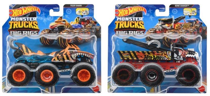 画像: 【仮予約】PRE-ORDER - 2024 HW MONSTER TRUCKS! 【モンスタートラック トランスポーター Bアソート (4個入り）】(2024年5月上旬入荷予定）