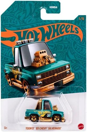 画像: 2024 HW 56TH ANNIVERSARY PEARL & CHROME SERIES1【TOON'D '83 CHEVY SILVERADO】GREEN/5SP