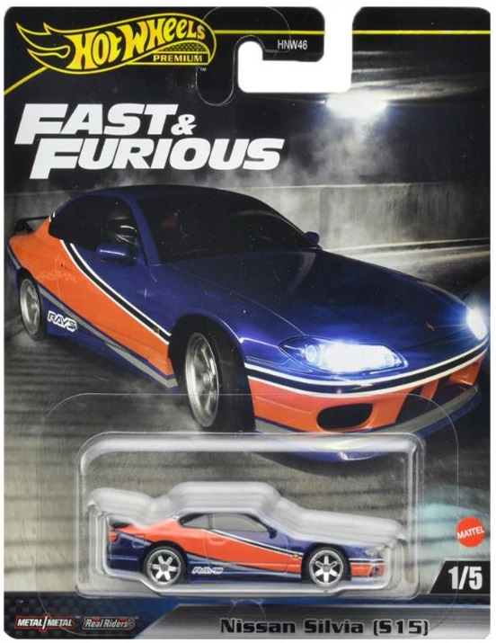 画像: 【仮予約】PRE-ORDER - 2024 HW FAST & FURIOUS (ワイルド・スピード) 【日産シルビア (S15)】NAVY/RR(2024年5月下旬入荷予定）