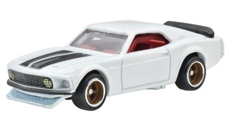 画像: 【仮予約】PRE-ORDER - 2024 HW FAST & FURIOUS (ワイルド・スピード) 【1969 フォード マスタング ボス 302】WHITE/RR(2024年5月下旬入荷予定）