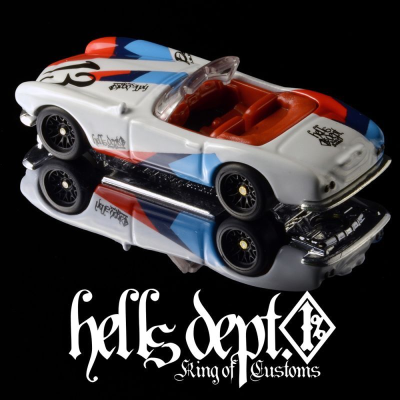 画像: 【予約】PRE-ORDER - HELLS DEPT 2024 - DOUBLE LOSER[S] 【Works BMW 507 (カスタム完成品）】WHITE/RR （送料サービス適用外）(4月中旬入荷予定)