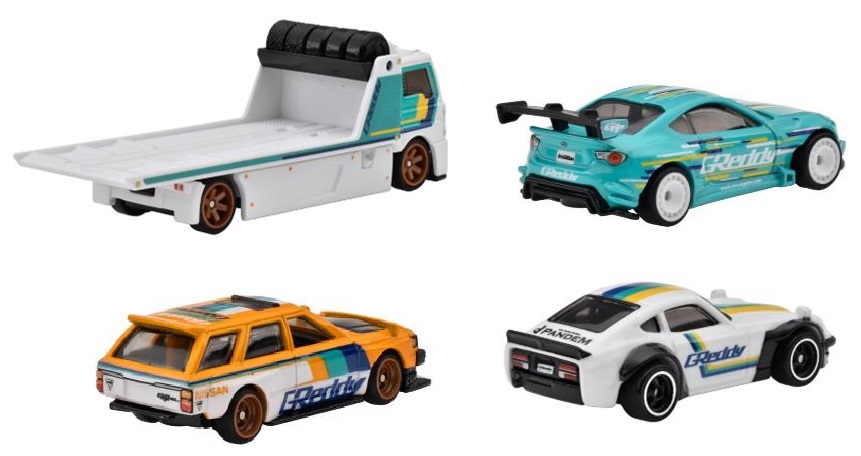 画像: 【仮予約】PRE-ORDER - 2024 HW PREMIUM COLLECTOR SET 【ドリフティング (GReddy)】Custom Datsun 240Z/Pandem Subaru BRZ/Nissan Maxima Drift Car/Fleet Street (2024年6月上旬入荷予定）(ショートした場合は先着順となります）