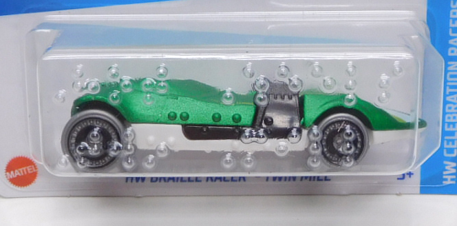 画像: 【HW BRAILLE RACER - TWIN MILL】GREEN/DD