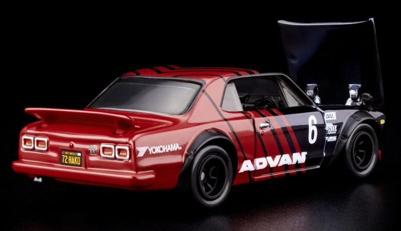 画像: 2024 RLC EXCLUSIVE【"ADVAN" 1972 NISSAN SKYLINE H/T 2000GT-R】SPEC.BLACK/RR（予約不可）