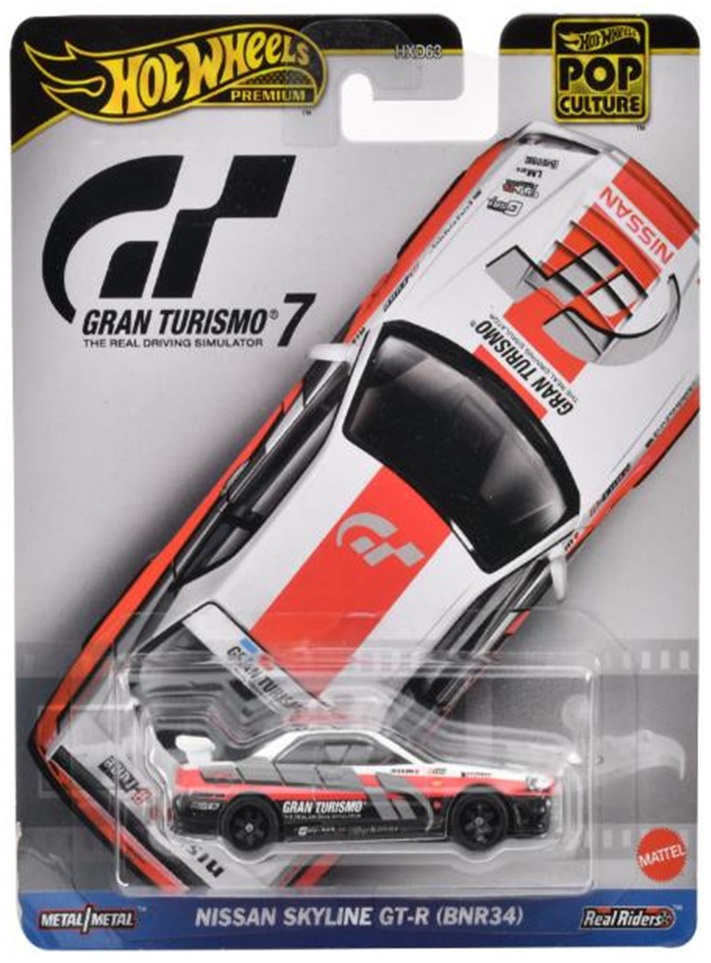 画像: 【仮予約】PRE-ORDER - 2024 POP CULTURE【"グランツーリスモ ” 日産スカイラインGT-R (BNR34)】WHITE/RR(2024年6月中旬入荷予定）(お一人様4点まで)(ショートした場合は先着順となります）