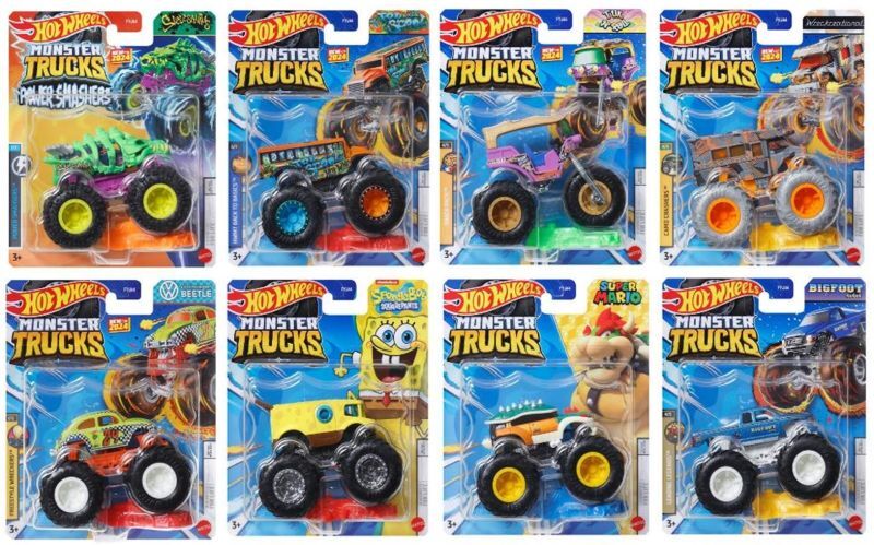 画像: 【仮予約】PRE-ORDER - 2024 HW MONSTER TRUCKS! 【Gアソート (8個入り）】(2024年6月中旬入荷予定）