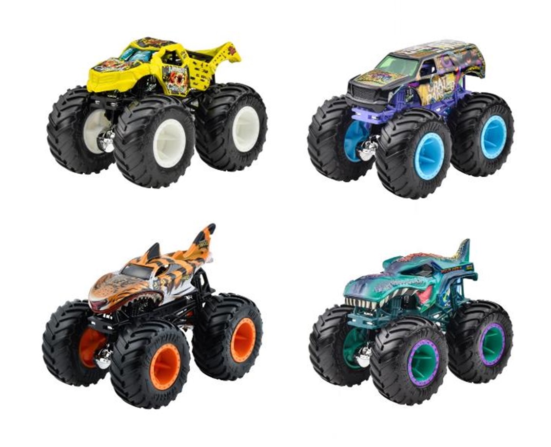 画像: 【仮予約】PRE-ORDER - 2024 HW MONSTER TRUCKS! 【2パック - 4種セット】(2024年6月中旬入荷予定）(お取り置き不可）