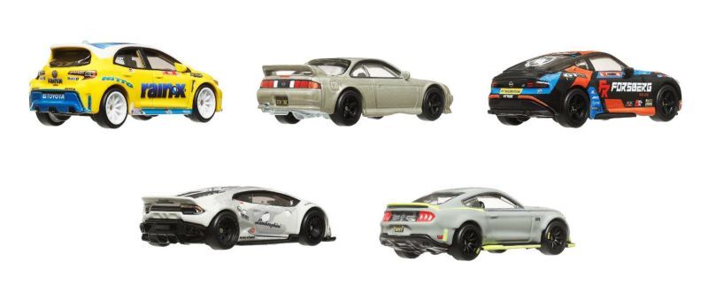 画像: 2024 HW CAR CULTURE 【スライド ・ストリート 5種セット】日産 240SX (S14)/2023 トヨタ GR カローラ/2023 日産Z/リバティーワークス ランボルギーニー ウラカン/2018 フォード マスタング RTR スペック5 